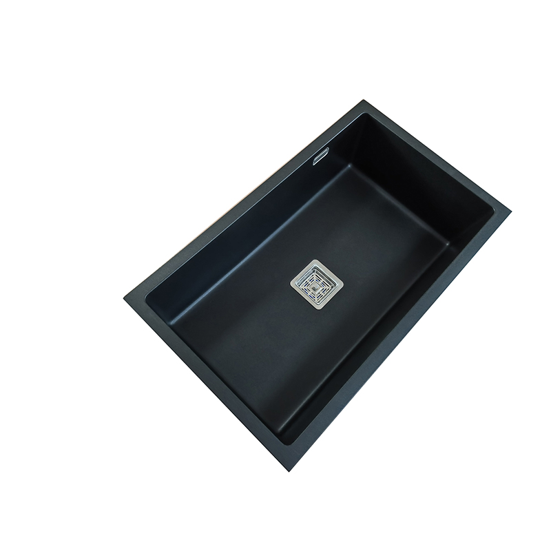 Hot Sale Rectangle Shape Table Top Wash Basin Sundowner Countertop Vessel Sink Bathroom Quartz Stone Basin Sink