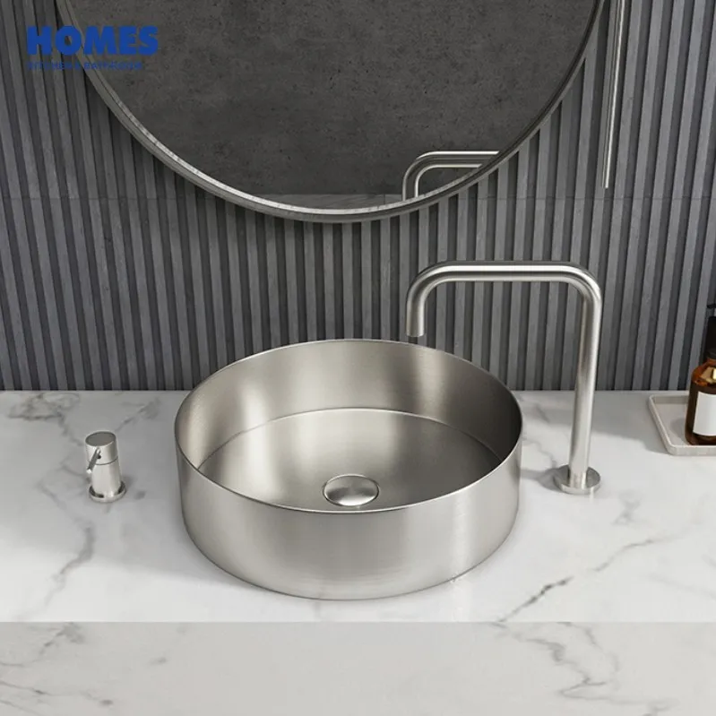 Undermount Bathroom Sink Stainless Steel Basin