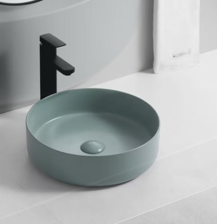 Hotel Washroom Modern Above Counter Top Art Basin Ceramic Hand Wash Basin Bathroom Vessel Sink