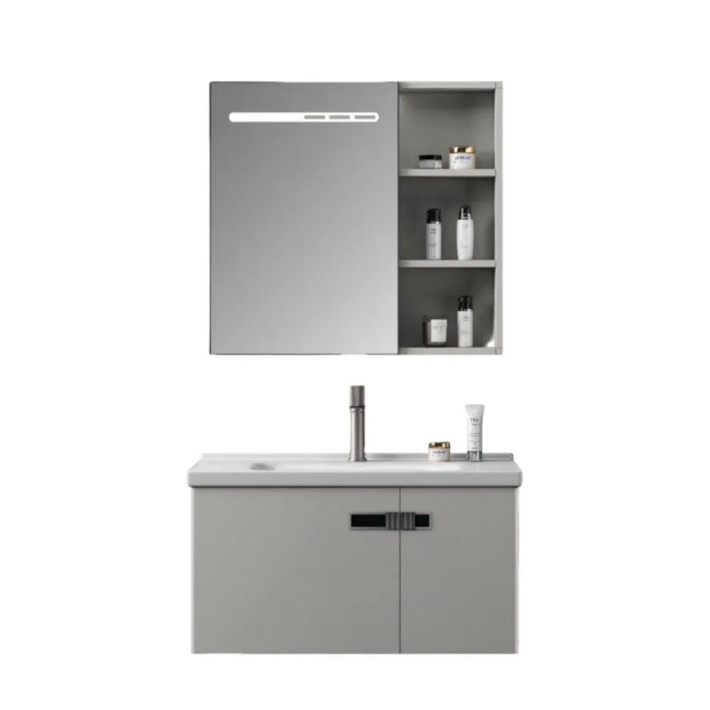 High Space Utilization High Load Bearing Capacity Sk-601 Modern Wall-Mount Bathroom Vanity