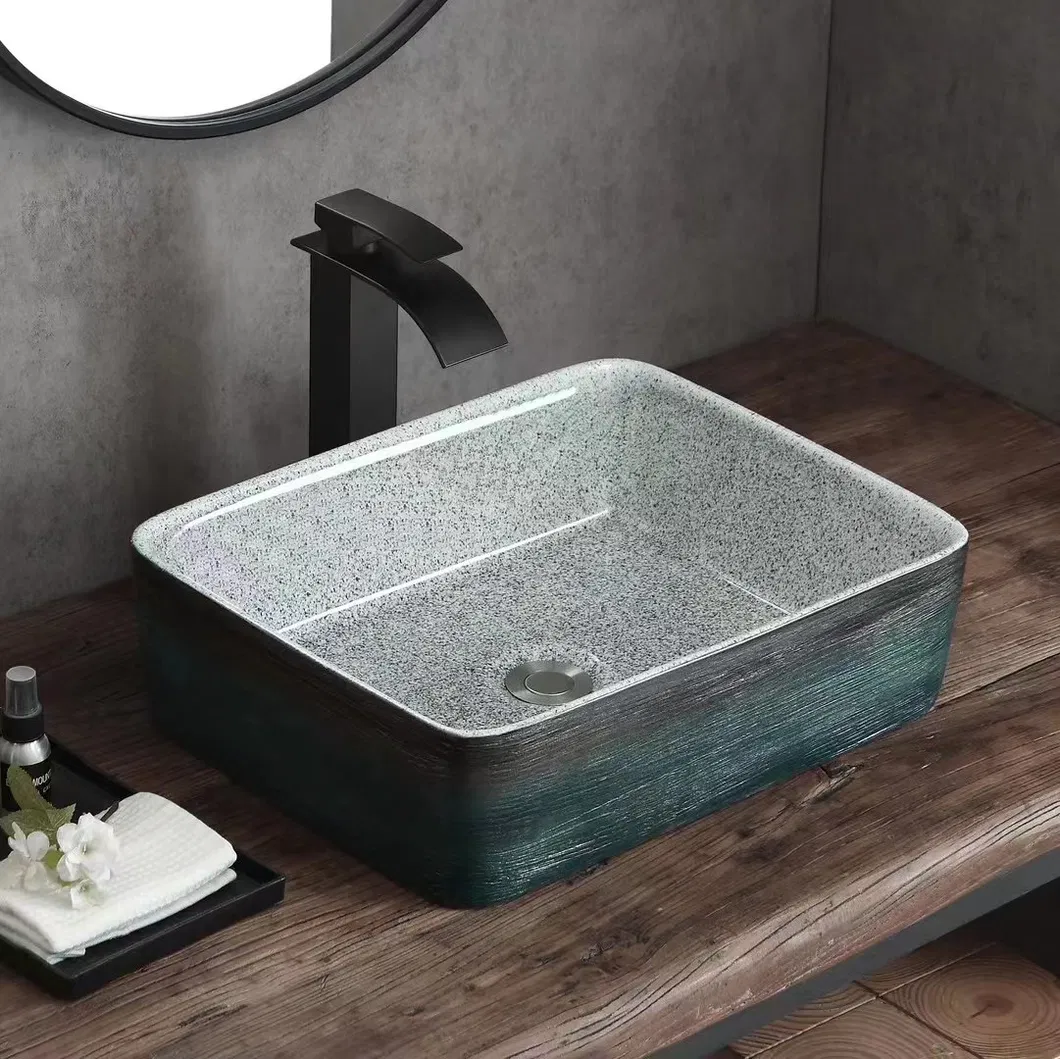 Art Wash Basin Countertop Vessel Sink 2