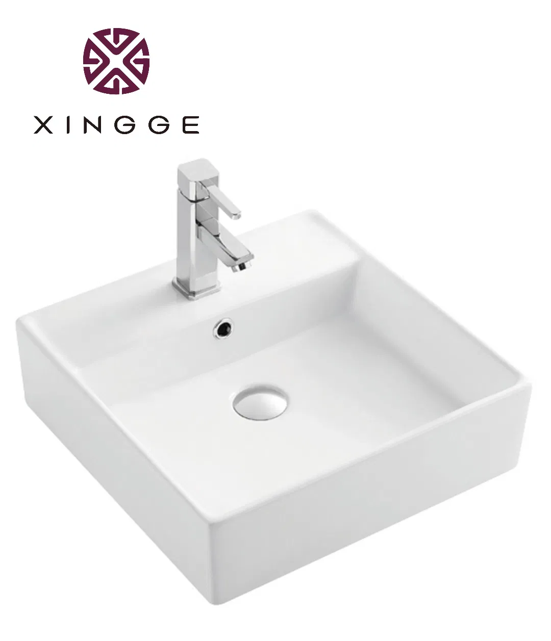 Stylish Ceramic Bathroom Countertop Vessel Sink for Modern Homes