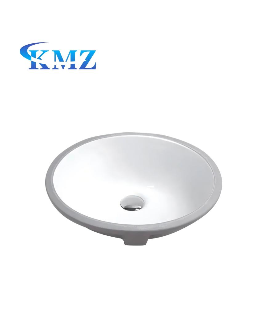 Hot Sale Sanitary Wares White Porcelain Under Counter Wash Basin Ceramic Undermount Bathroom Sink