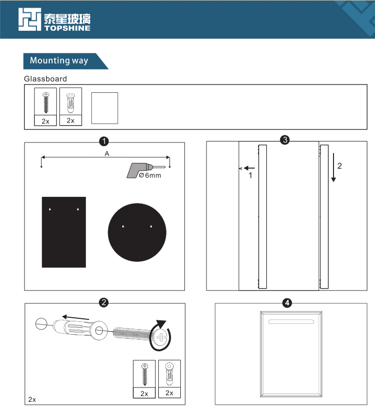 Smart Bathroom Mirror Parameters