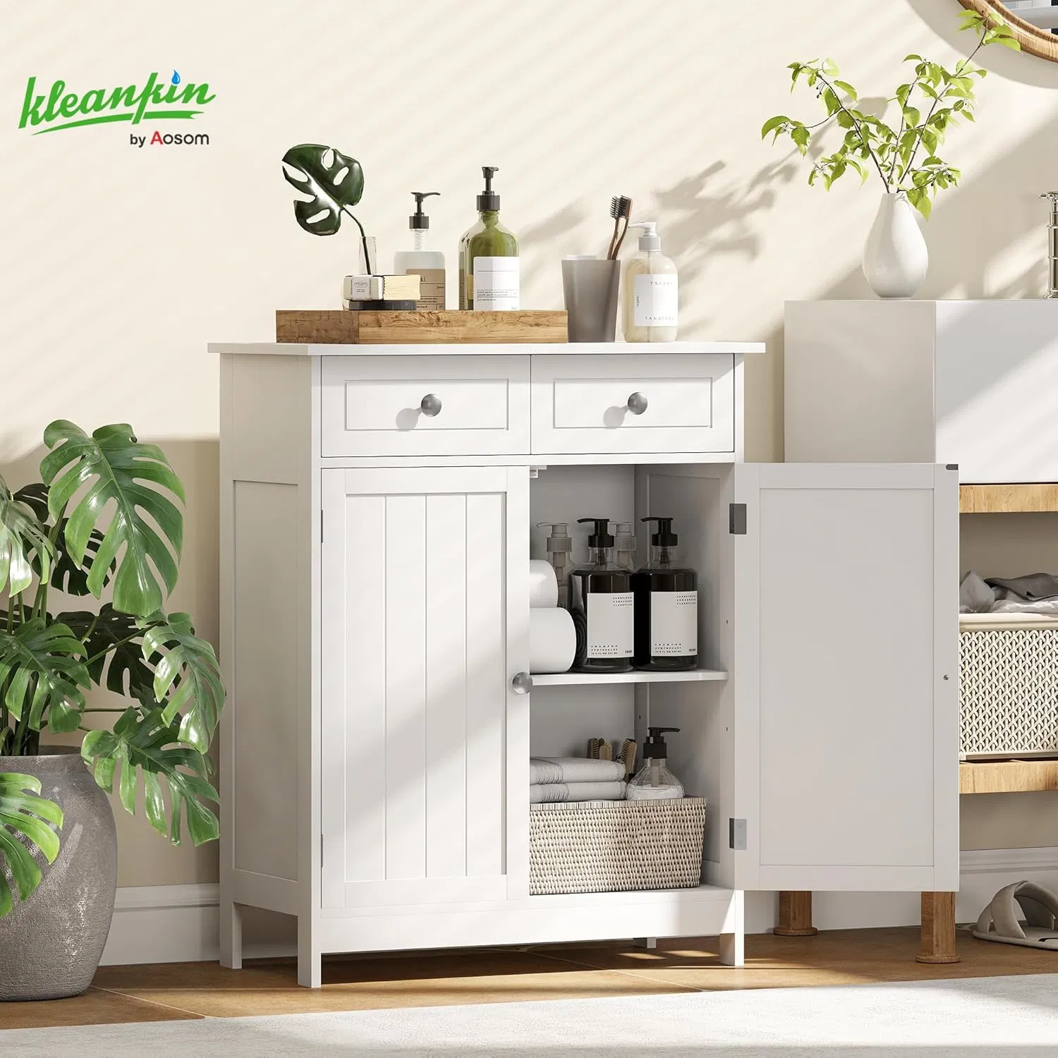 Sleek Freestanding Bathroom Vanity