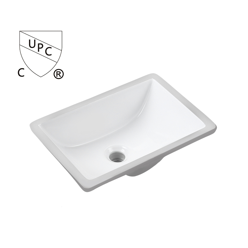 16X11"Sanitary Ware Undermount Wash Sink with Cupc, Bathroom Ceramic Lavatory Basin