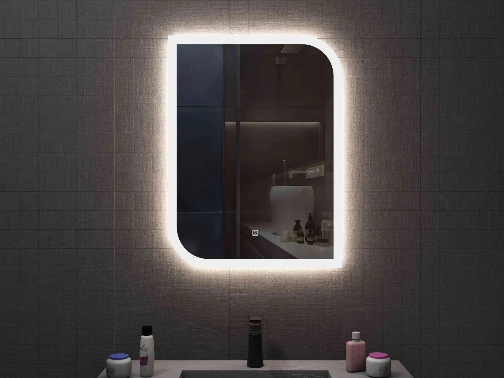 Anti-Fog Bathroom Mirror Touch Sensor Smart LED Mirror