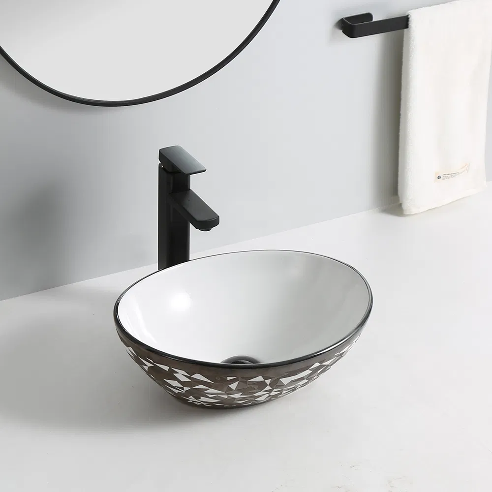 High Selling Artistic Glass Vessel Countertop Sink Becomes Your Bathroom's Focal Point