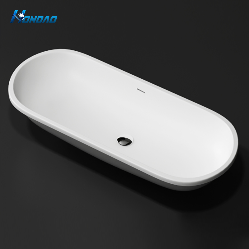 Factory Direct Solid Surface Countertop Undermount Bathroom Sink