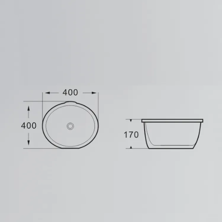 Undermount Basin View 2