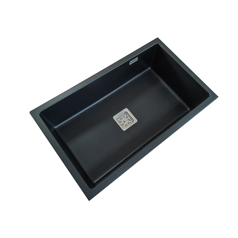 Hot Sale Rectangle Shape Table Top Wash Basin Sundowner Countertop Vessel Sink Bathroom Quartz Stone Basin Sink