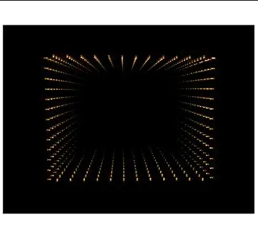 Smart Hotel 3D LED Custom Decorative Infinity Tunnel Mirror Infinity Mirror LED