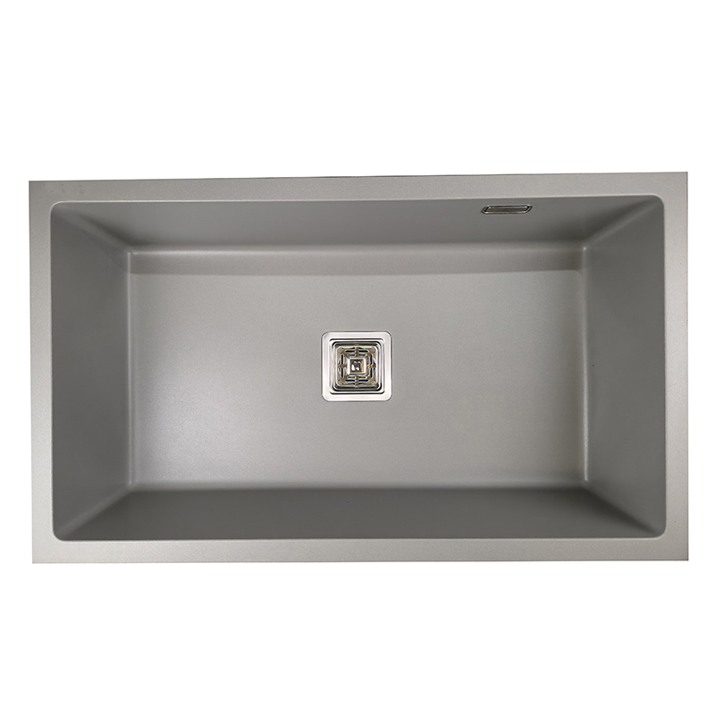 Hot Sale Rectangle Shape Table Top Wash Basin Sundowner Countertop Vessel Sink Bathroom Quartz Stone Basin Sink