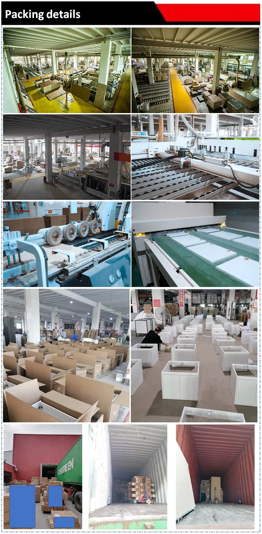 Export neutral carton with wooden pallet packaging