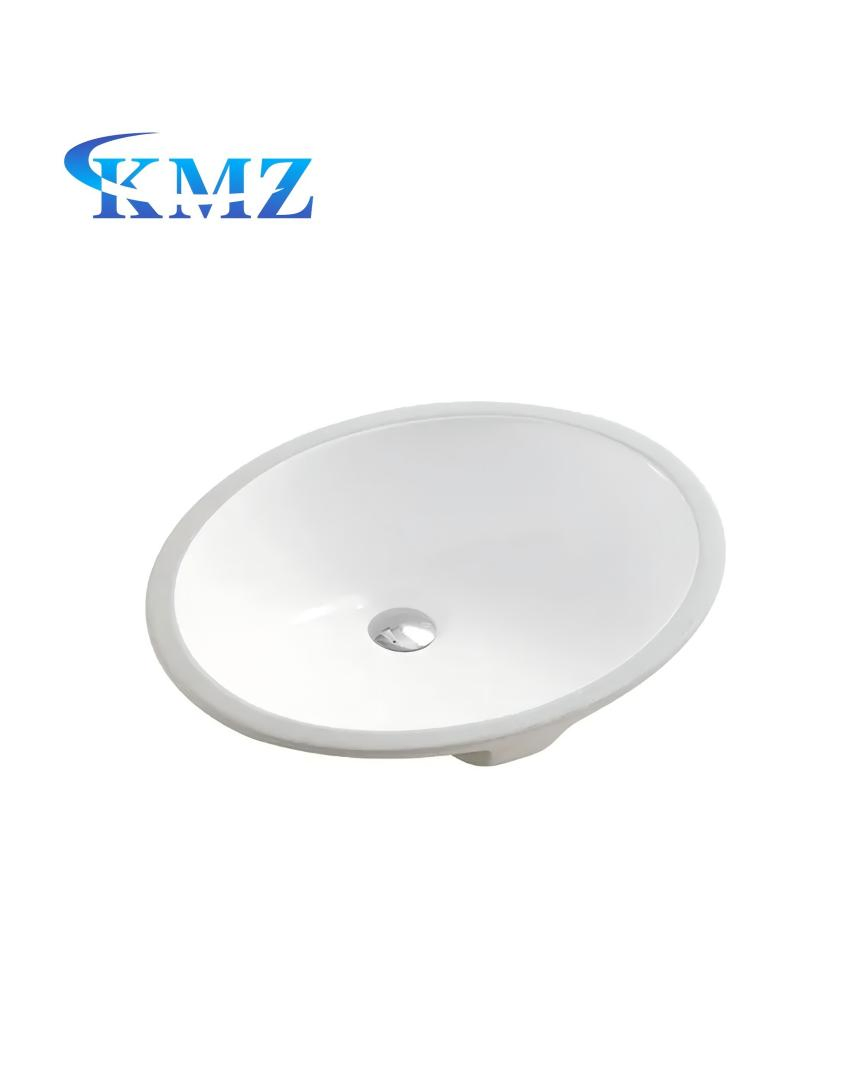 Hot Sale Sanitary Wares White Porcelain Under Counter Wash Basin Ceramic Undermount Bathroom Sink