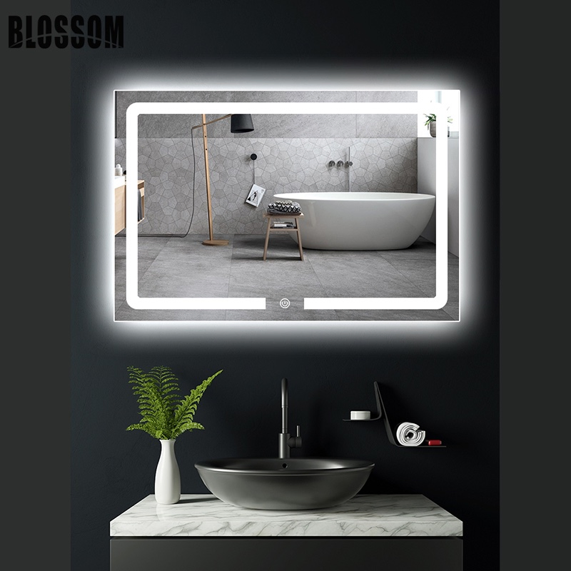 Smart Glass Vanity Furniture LED Bathroom Wall Mirror with Lights