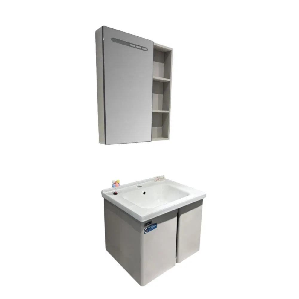Easy Installation Stable Sk-603 Wall-Mounted Floating Sink Bathroom Vanity