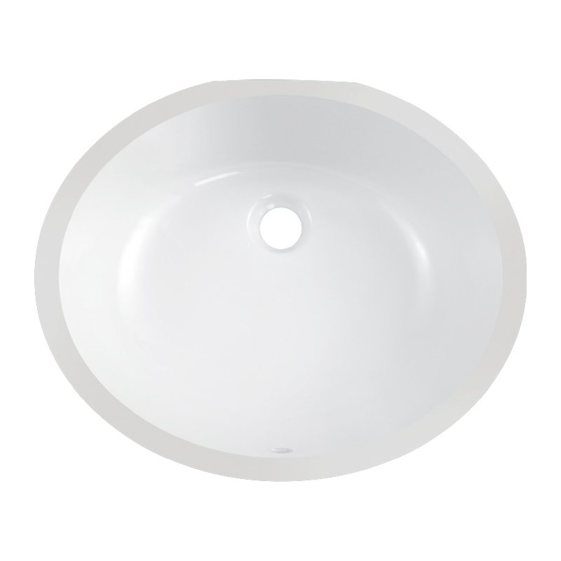 Popular Design Sanitaryware Cupc Undercounter Sink Bathroom Oval Shape Undercounter Ceramic Basin Wash Basin Wall Hung Basin Undermount Sink
