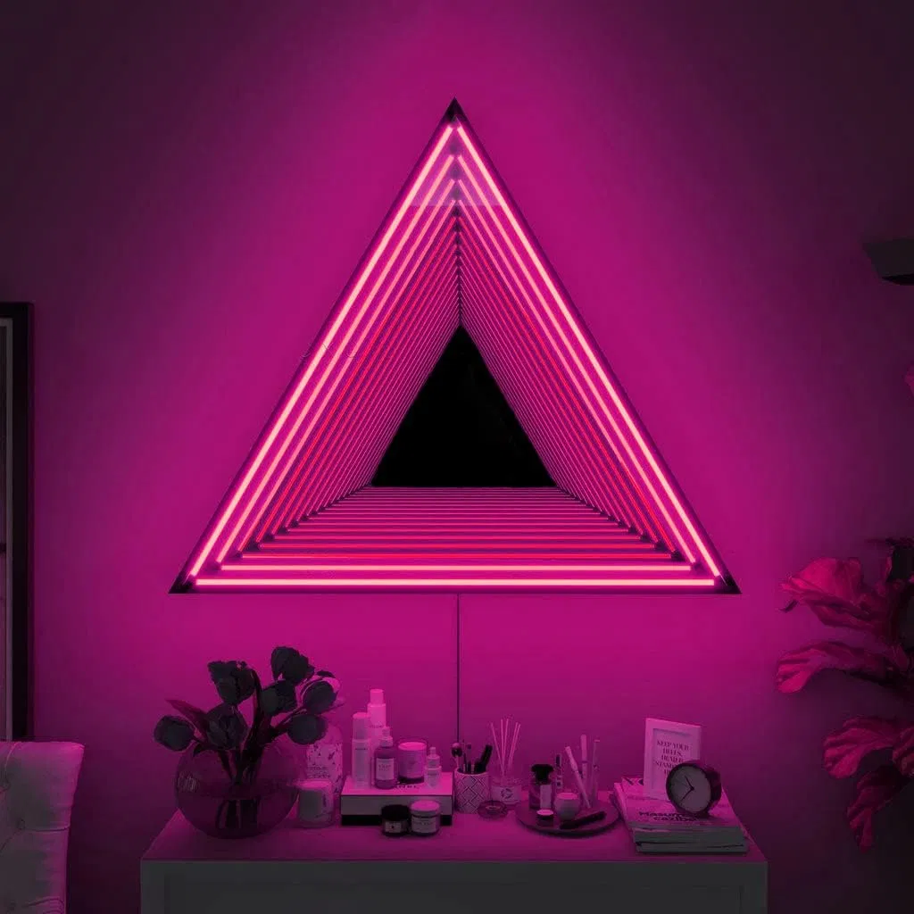 Infinity Triangle Mirror