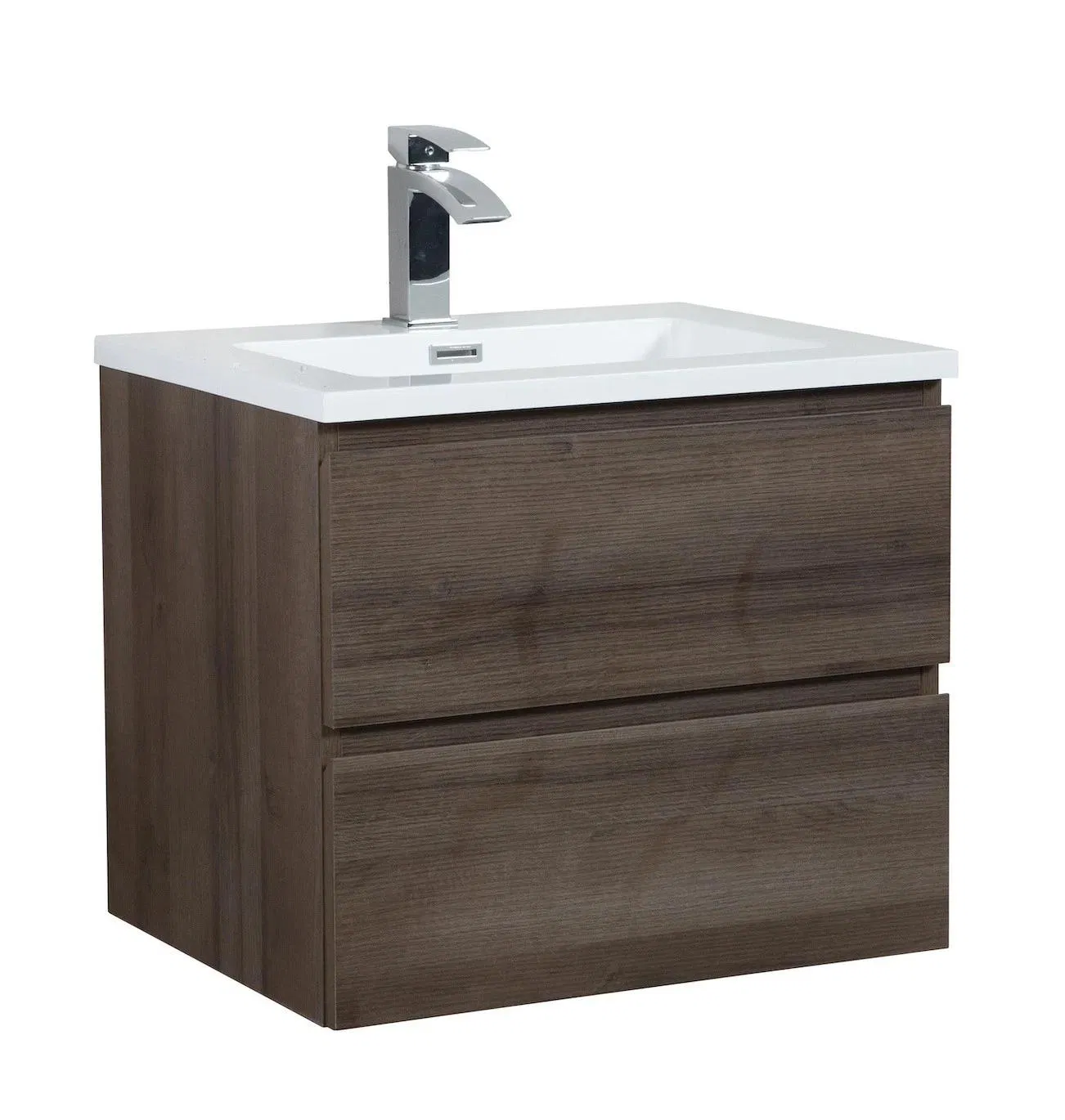 Modern Wall Hung Storage Wood Bathroom Vanity Cabinet