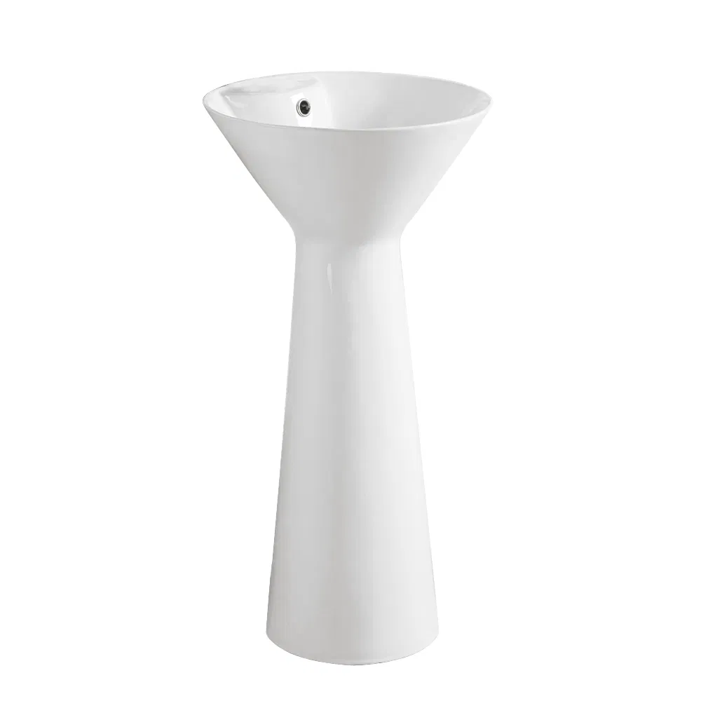 Floor standing pedestal sink 2