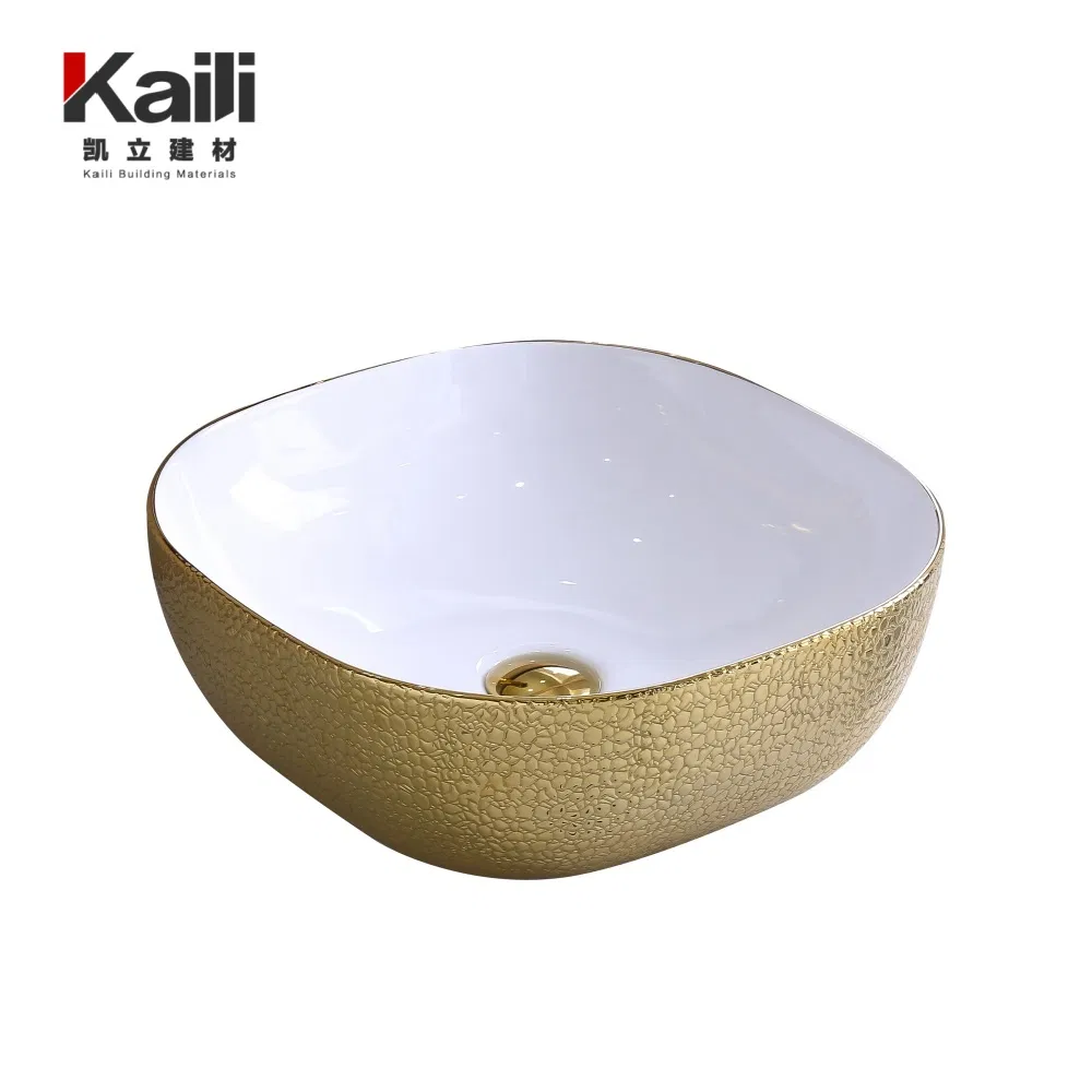 High Quality Black Ceramic Mini Wash Basin Modern Artistic Solid Wall-Mounted Bathroom Sink