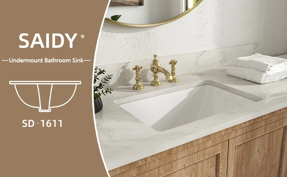 Ceramic Undermount Wash Sink