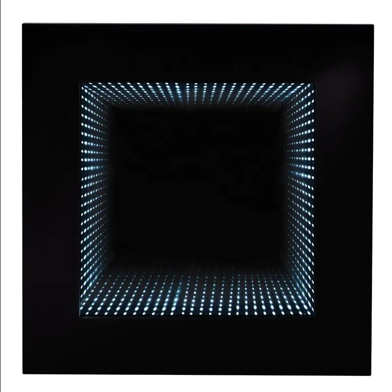 Smart Hotel 3D LED Custom Decorative Infinity Tunnel Mirror Infinity Mirror LED