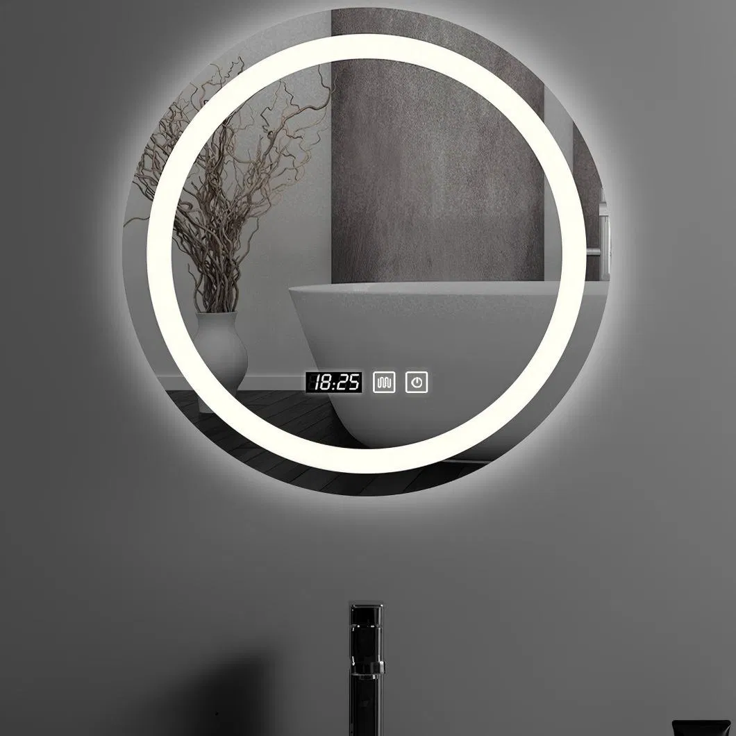 Intelligent Bathroom Makeup Mirror with Luxurious Style for High-End Villa Bathrooms