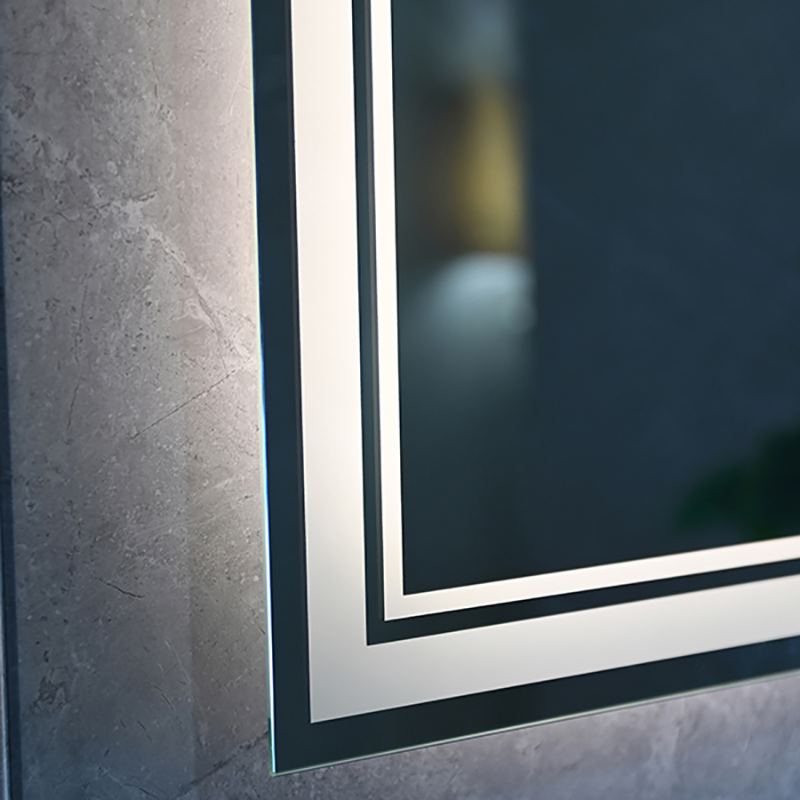 Customized Size of New and Popular Design Multi-Function LED Smart Makeup Mirror for Bathroom with Light