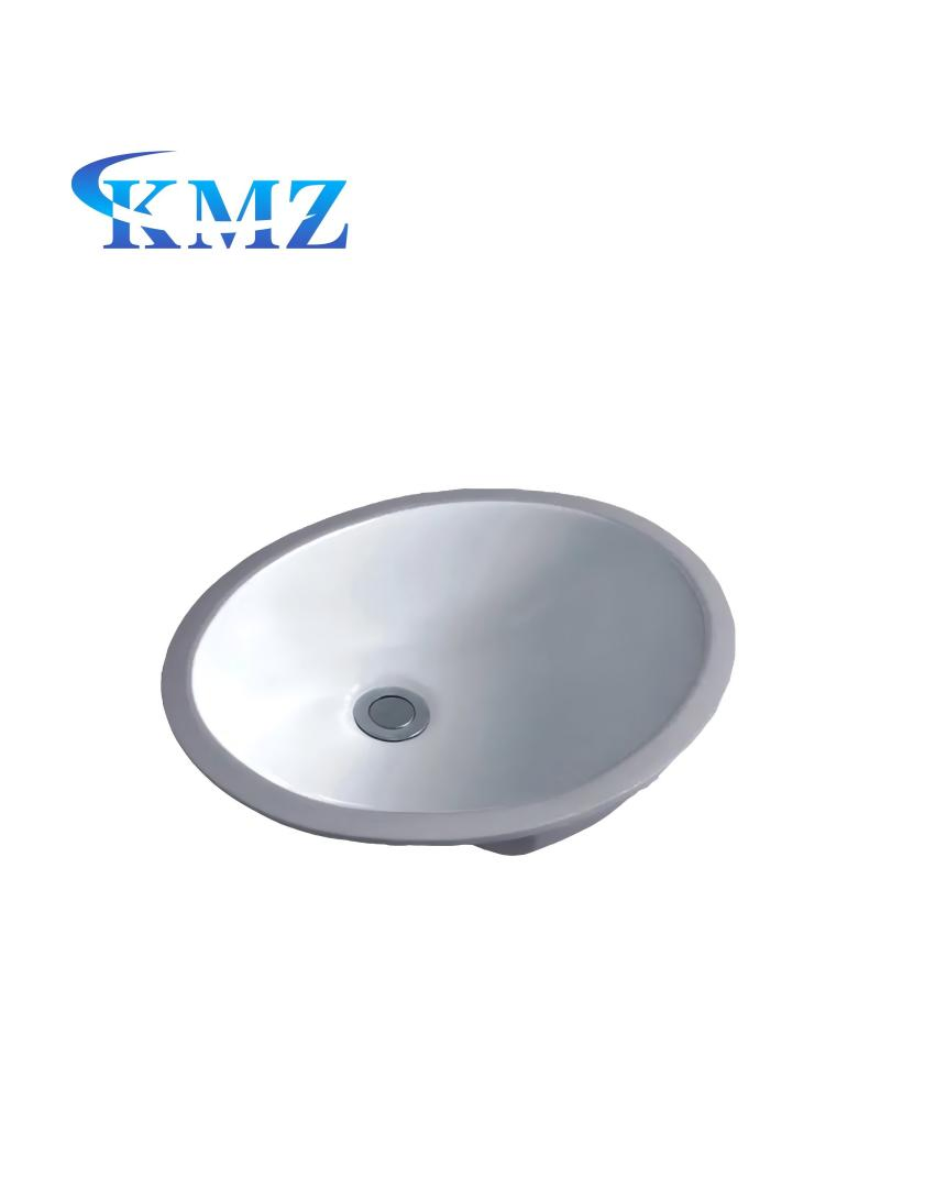 Hot Sale Sanitary Wares White Porcelain Under Counter Wash Basin Ceramic Undermount Bathroom Sink