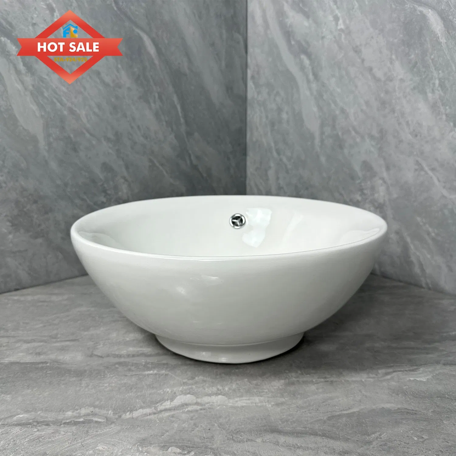 Washroom Countertop Art Basin Ceramic White Marble Oval Lavabo Hand Wash Basin Bathroom Vessel Sink