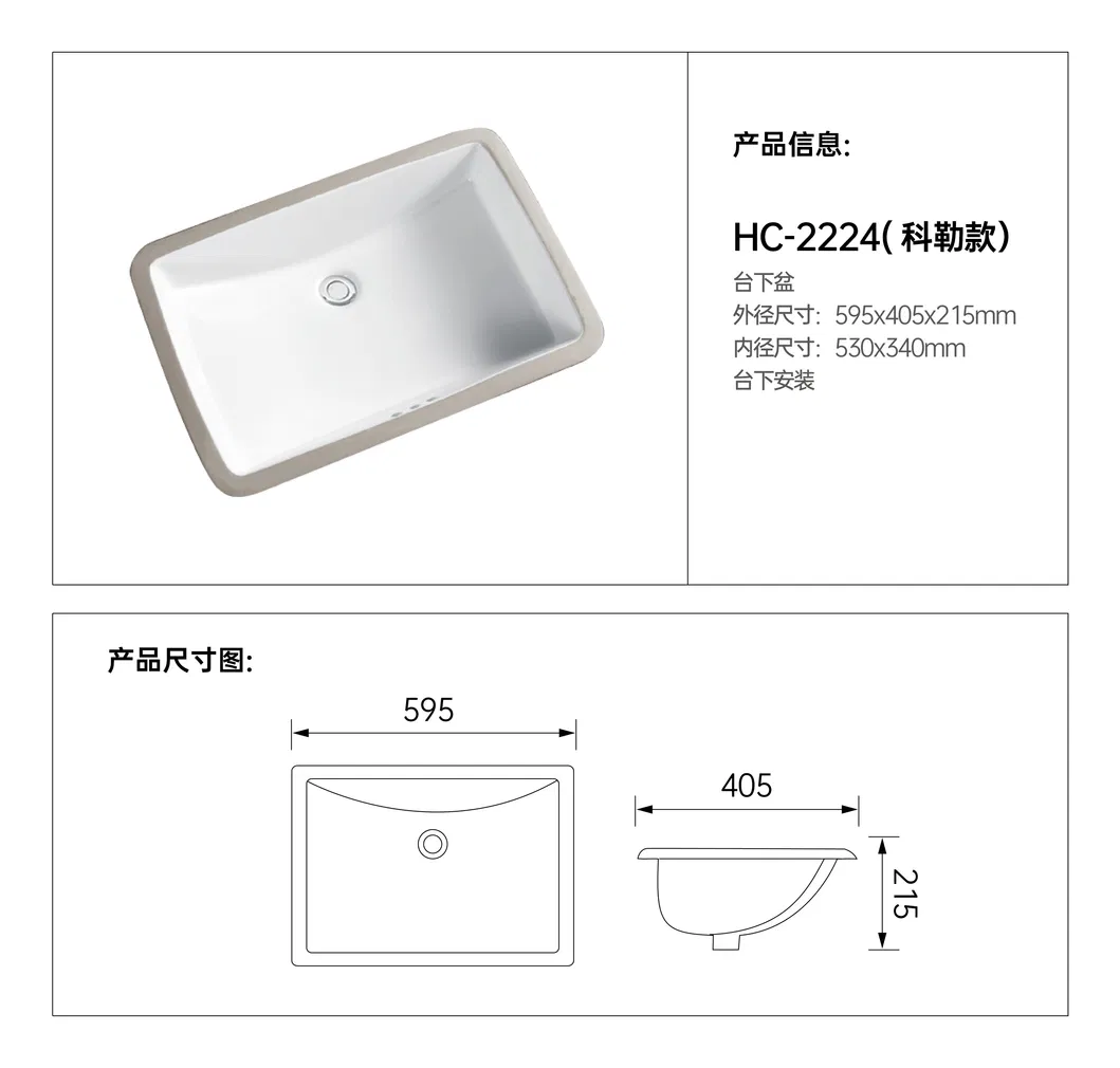 Undermount Ceramic Sink View 2