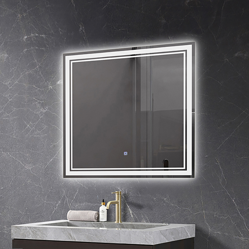Customized Size of New and Popular Design Multi-Function LED Smart Makeup Mirror for Bathroom with Light