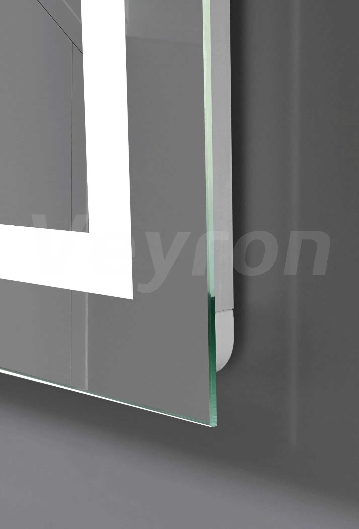 Factory Smart Home Decoration Furniture Rectangle Wall Mounted Vanity Makeup Espejo LED Bathroom Bluetooth Floor Mirror Cabinet