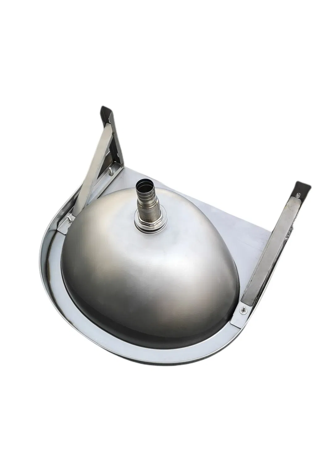 Contemporary Stainless Steel Wall-Mounted Sink for Stylish Bathrooms