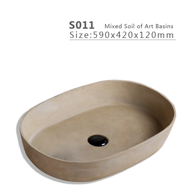 North America Simple Hotel White Color Wash Hand Porcelain Vessels Ceramic Undermount Bathroom Sink