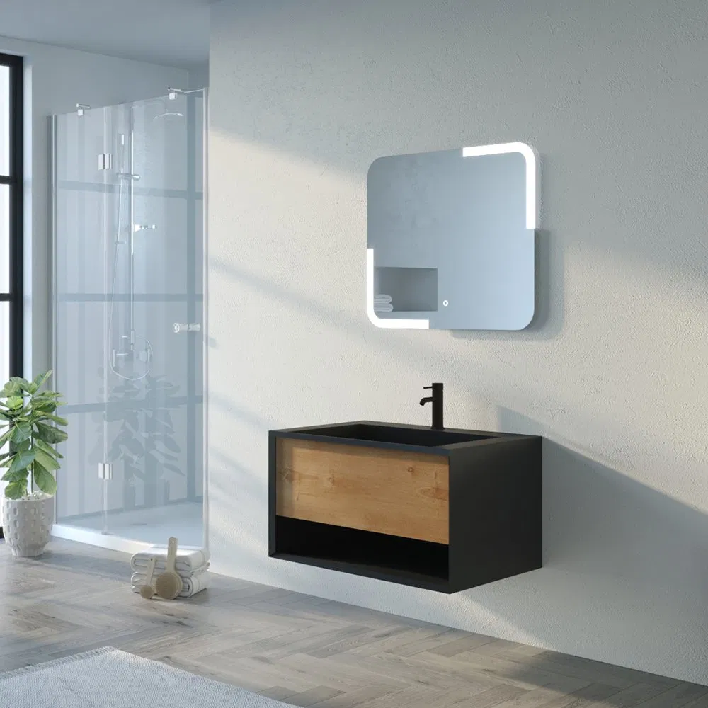Global Best-Seller Modernization Double Sink Bathroom Vanity with CE Approved for Family Use Standard