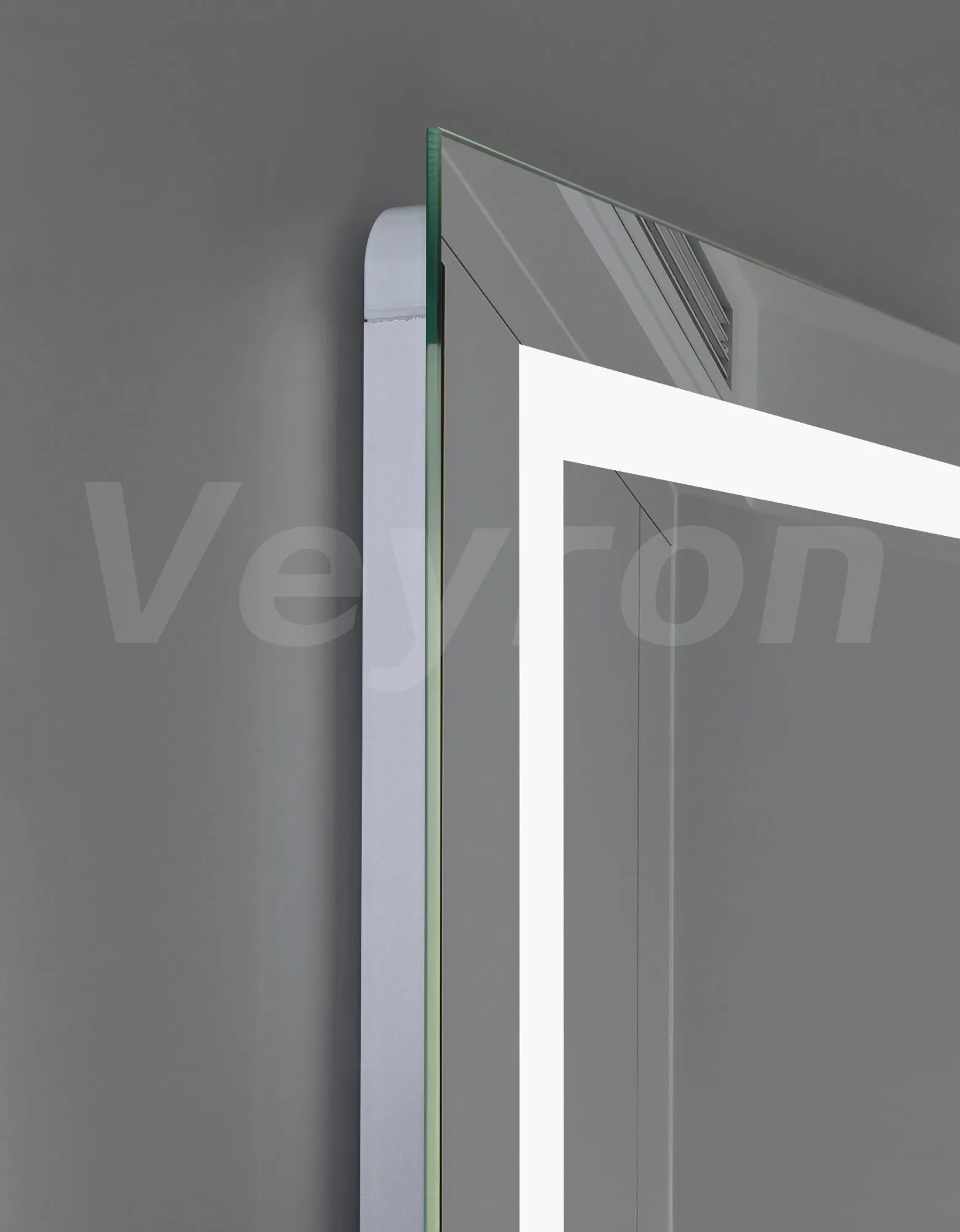 Factory Smart Home Decoration Furniture Rectangle Wall Mounted Vanity Makeup Espejo LED Bathroom Bluetooth Floor Mirror Cabinet