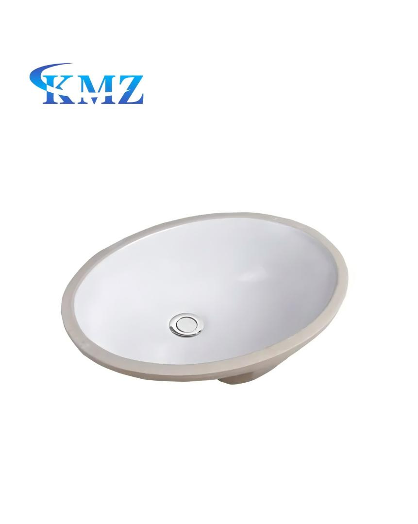 Hot Sale Sanitary Wares White Porcelain Under Counter Wash Basin Ceramic Undermount Bathroom Sink