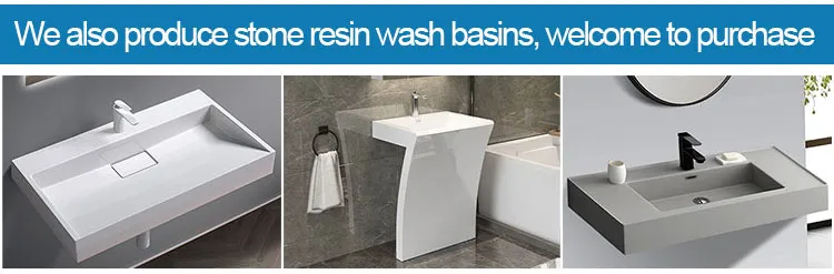 Sintered Stone Pedestal Sink 3