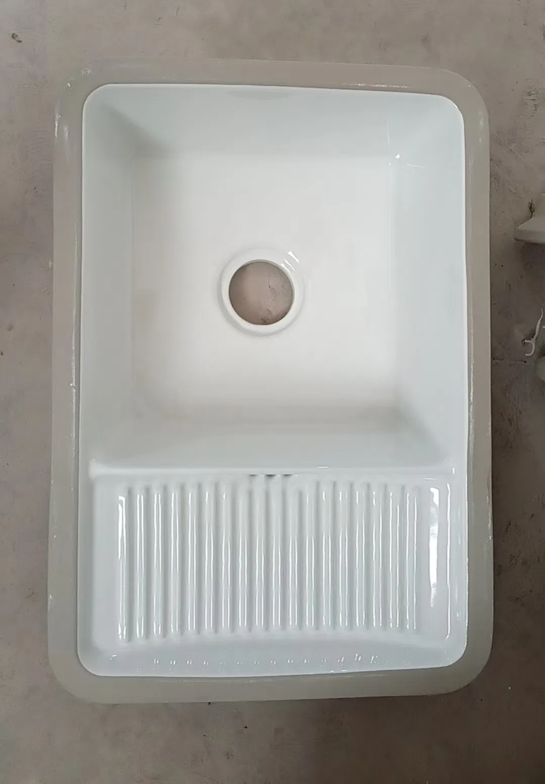 Large 28 Inch Ceramic Undermount Sink for Kitchen Cabinet or Bathroom Vanity