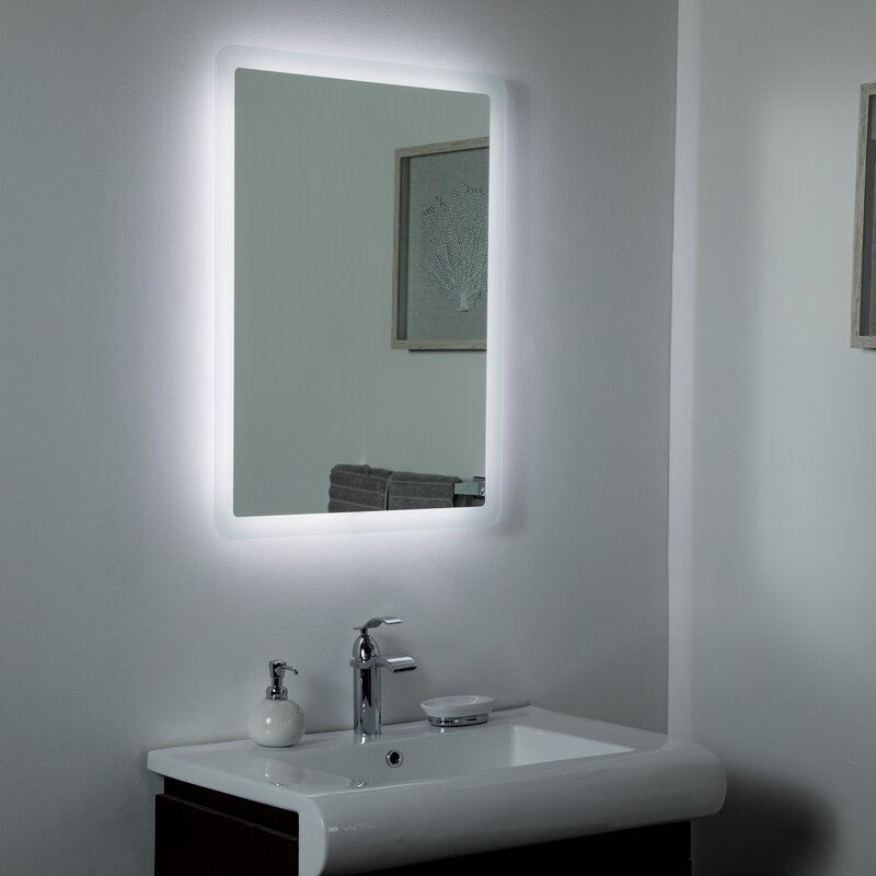 Classic Advanced Hospitality Hotel Salon Furniture CE/UL/cUL Certificated Backlit Wall Mounted Lighted Bathroom LED Illuminated Smart Mirror with Demister