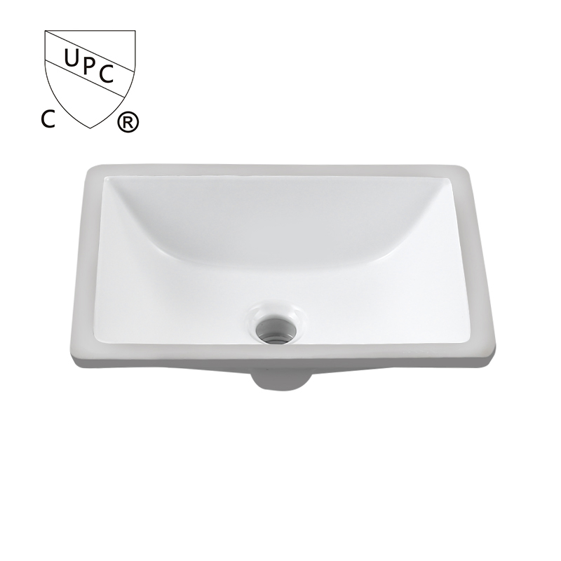 16X11"Sanitary Ware Undermount Wash Sink with Cupc, Bathroom Ceramic Lavatory Basin