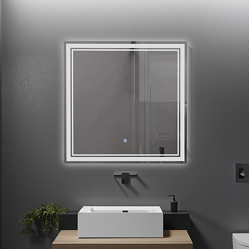 Customized Size of New and Popular Design Multi-Function LED Smart Makeup Mirror for Bathroom with Light