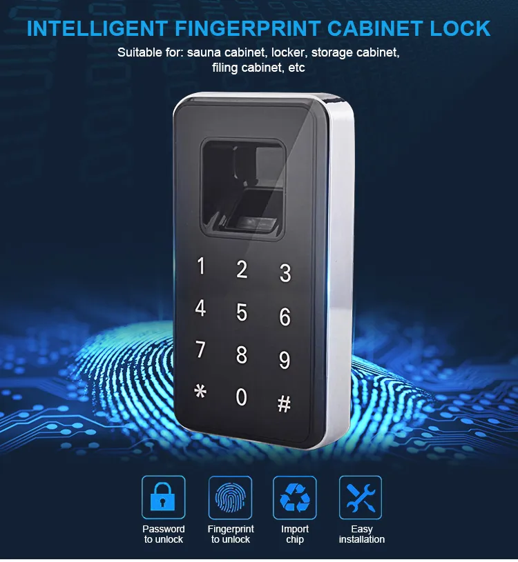 Fingerprint Cabinet Lock Overview