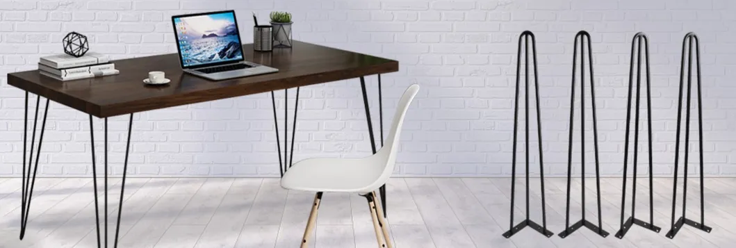 Industrial Metal Table Legs