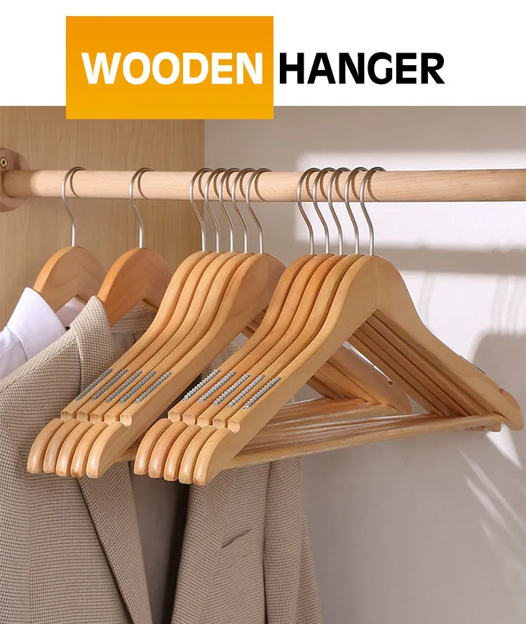 Solid Wood Hangers Display
