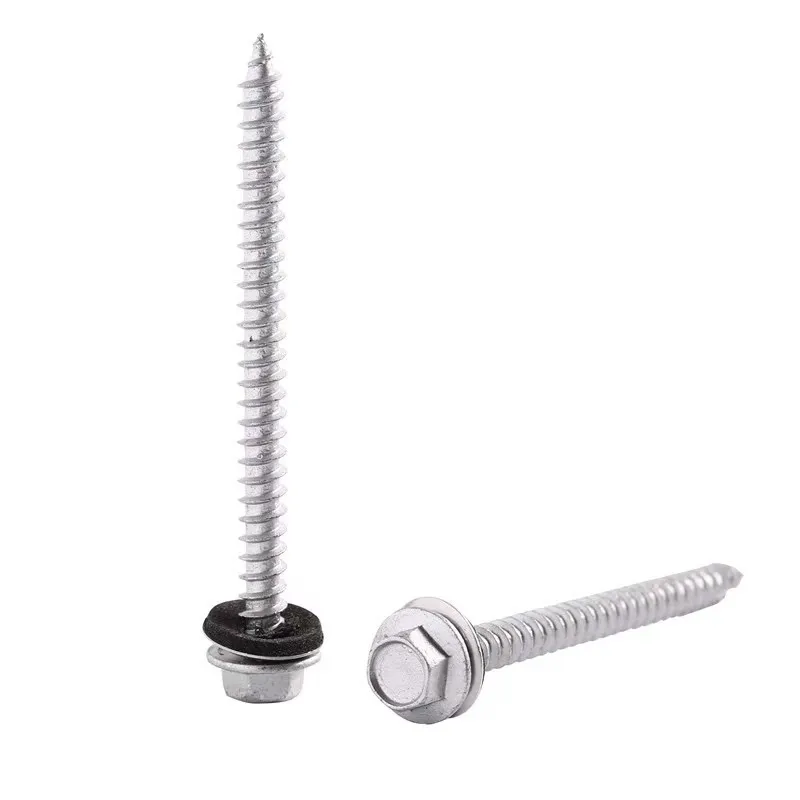 Hexagonal Washer Point Cutting Screw 2