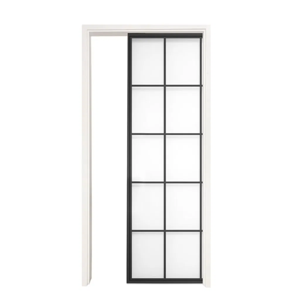 Interior Glass Door Pocket Sliding Partition Hardware Kits